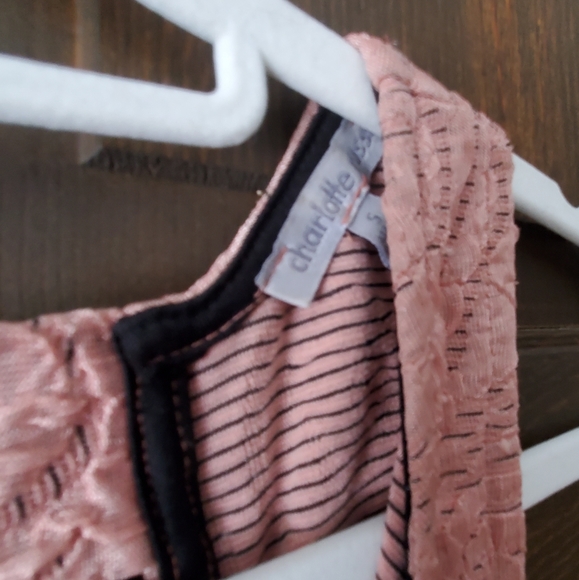 Floral Embroidered Asymmetrical Elegant Top - Picture 5 of 5